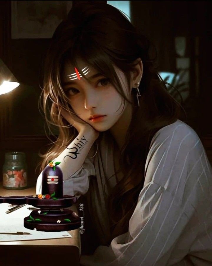 hindu-girl-dp-cartoon hindu-girl-dp-cartoon