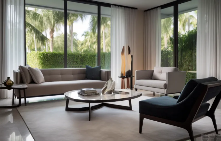 How sheer curtains create light filled and elegant living spaces