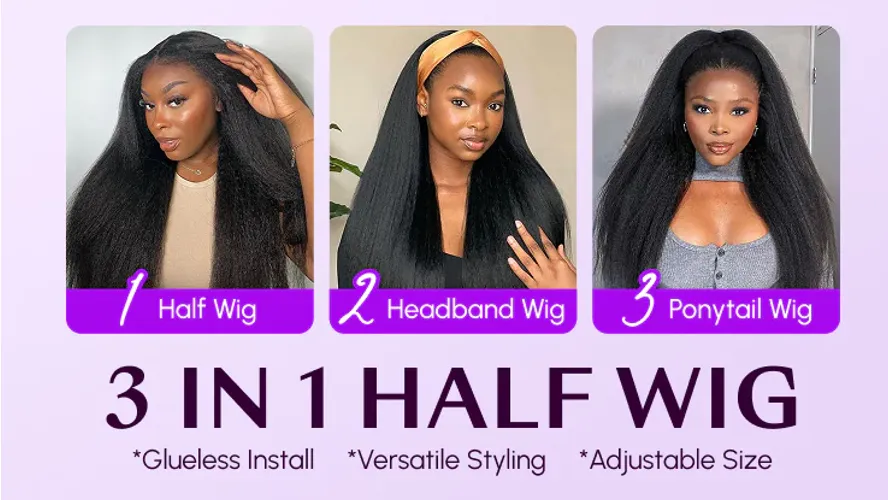 OQ Hair The Secret to Natural, Easy Hair ~ Half Wigs Meet Glueless Wigs
